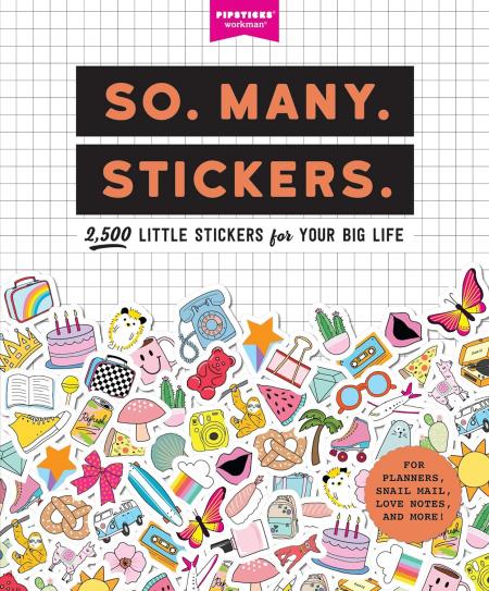 книга So. Багато. Stickers: 2,500 Little Stickers for Your Big Life, автор: Pipsticks