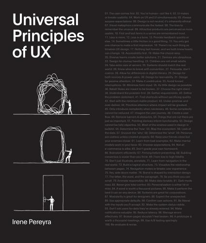 книга Universal Principles of UX: 100 Timeless Strategies to Create Positive Interactions between People and Technology, автор: Irene Pereyra