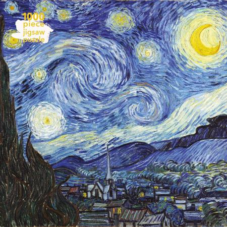 книга Adult Jigsaw Van Gogh: Starry Night: 1000 piec jigsaw, автор: Flame Tree Studio
