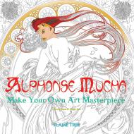 Alphonse Mucha: Make Your Own Art Masterpiece - Art Colouring Book, автор: David Jones, Daisy Seal