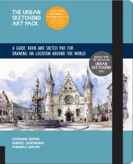 Urban Sketching Art Pack: На Guide Book and Sketch Pad для Drawing on Location Around the World ― Includes a 112-page paperback book plus 112-page sketchpad Gabriel Campanario; Veronica Lawlor; Stephanie Bower