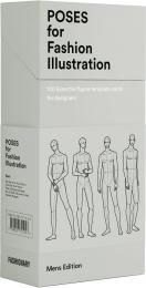 Poses for Fashion Illustration - Men's Edition, автор: Fashionary