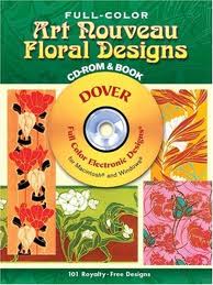 обложка книги Full-Color Art Nouveau Floral Designs CD-ROM and Book книга Full-Color Art Nouveau Floral Designs CD-ROM and Book, автор: E. A. Seguy, Marty Noble