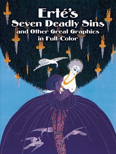 книга Erte's Seven Deadly Sins and Other Great Graphics in Full Color, автор: Erte
