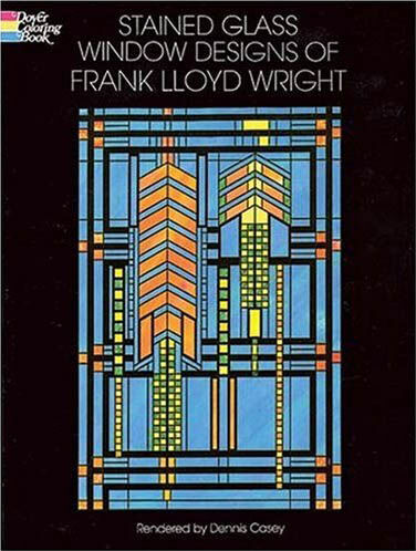 обложка книги Stained Glass Window Designs of Frank Lloyd Wright книга Stained Glass Window Designs of Frank Lloyd Wright, автор: Dennis Casey