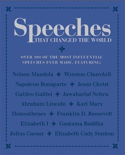 книга Speeches that Changed the World, автор: 