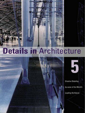 обложка книги Details in Architecture 5 книга Details in Architecture 5, автор: