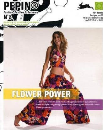 обложка книги PEPIN Fashion, Textiles & Patterns 02: Flower Power книга PEPIN Fashion, Textiles & Patterns 02: Flower Power, автор: Pepin Press