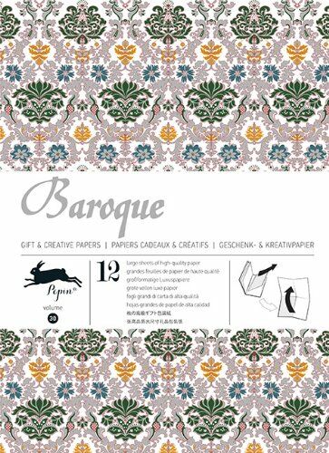обложка книги Baroque: Gift Wrapping Paper Book Vol. 30 книга Baroque: Gift Wrapping Paper Book Vol. 30, автор: Pepin van Roojen