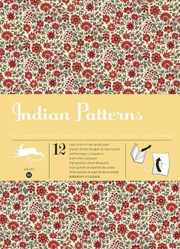 обложка книги Indian Patterns: Gift Wrapping Paper Book Vol. 52 книга Indian Patterns: Gift Wrapping Paper Book Vol. 52, автор: Pepin van Roojen