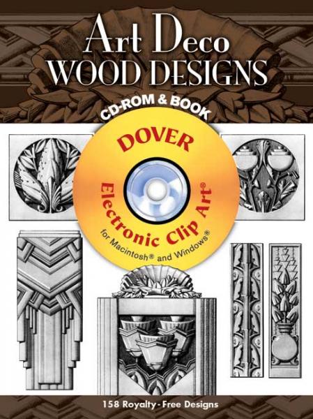 книга Art Deco Wood Designs (Dover Electronic Clip Art), автор: Laurence Malcles