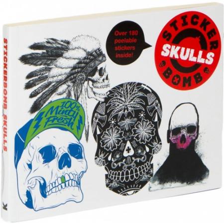 книга Stickerbomb Skulls, автор: Studio Rarekwai (SRK)
