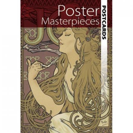 обложка книги Poster Masterpieces Postcards книга Poster Masterpieces Postcards, автор: Dover