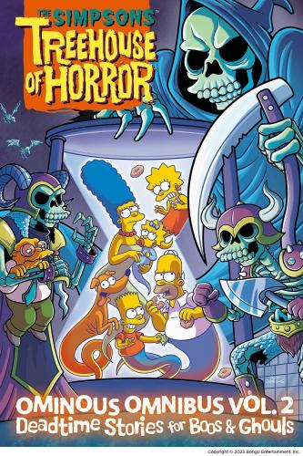 книга The Simpsons Treehouse of Horror Ominous Omnibus, Vol. 2: Deadtime Stories for Boos & Ghouls, автор: Matt Groening