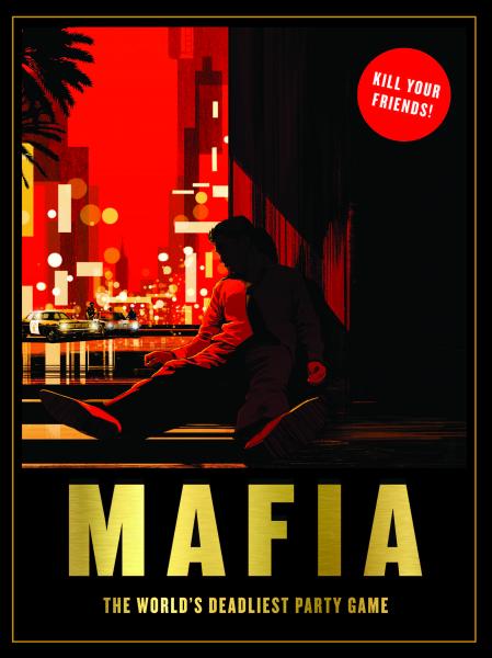 книга Mafia: The World's Deadliest Party Game, автор: Angus Hyland, illustrations by Shan Jiang
