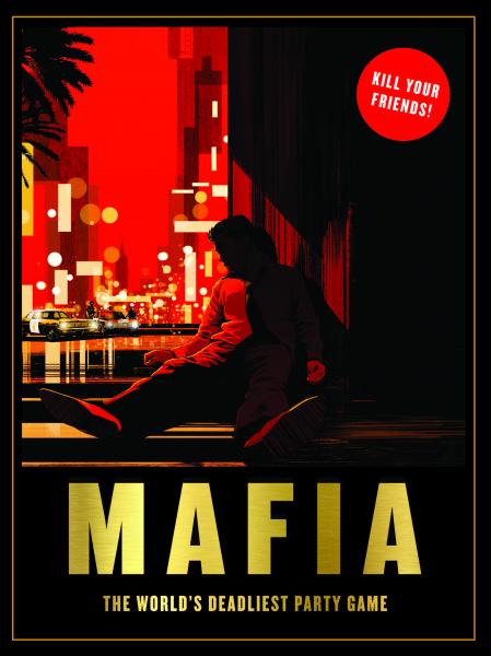 обложка книги Mafia: The World's Deadliest Party Game книга Mafia: The World's Deadliest Party Game, автор: Angus Hyland, illustrations by Shan Jiang