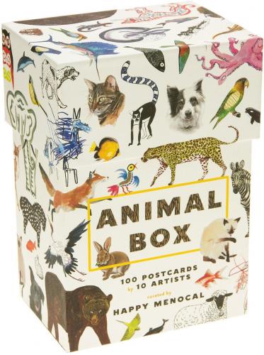 книга Animal Box: Animal Box 100 Postcards by 10 Artists, автор: Happy Menocal