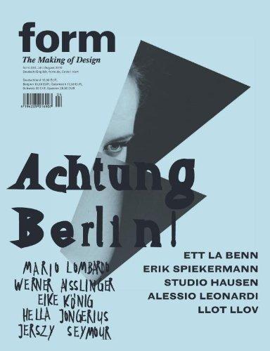 обложка книги form 233: The Making of Design (Achtung Berlin!) книга form 233: The Making of Design (Achtung Berlin!), автор: Gerit Terstiege