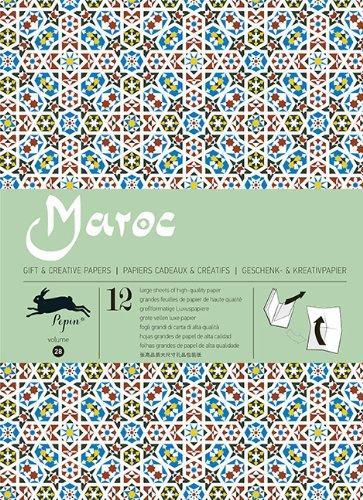 обложка книги Maroc: Gift Wrapping Paper Book Vol. 28 книга Maroc: Gift Wrapping Paper Book Vol. 28, автор: Pepin van Roojen