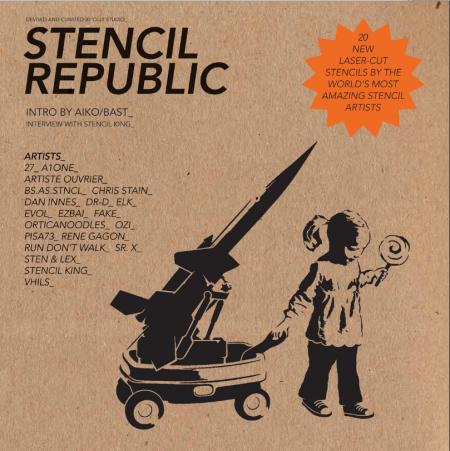 обложка книги Stencil Republic книга Stencil Republic, автор: Ollystudio