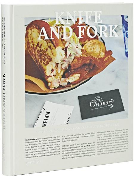 обложка книги Knife and Fork. Visual Identities for Restaurants, Food and Beverage книга Knife and Fork. Visual Identities for Restaurants, Food and Beverage, автор: Robert Klanten, Anna Sinofzik