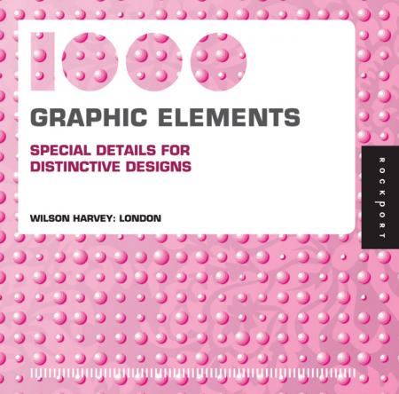 книга 1,000 Graphic Elements (mini): Спеціальні подробиці для Distinctive Designs, автор: Wilson Harvey