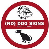 No Dogs Signs Agile Rabbit Editions