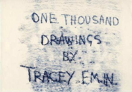 книга One Thousand Drawings by Tracey Emin, автор: Tracey Emin