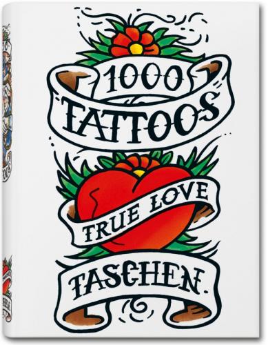 обложка книги 1000 Tattoos книга 1000 Tattoos, автор: Burkhard Riemschneider, Henk Schiffmacher