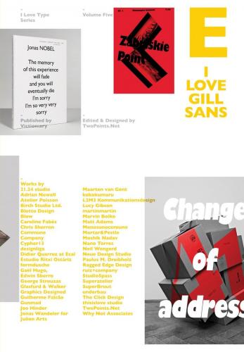 обложка книги I love Type. Gill Sans. 05 книга I love Type. Gill Sans. 05, автор: