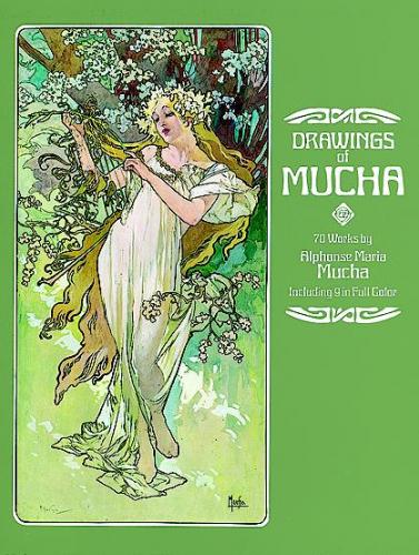обложка книги Drawings of Mucha книга Drawings of Mucha, автор: Alphonse Mucha