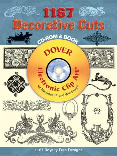 обложка книги 1167 Decorative Cuts книга 1167 Decorative Cuts, автор: Carol Belanger Grafton