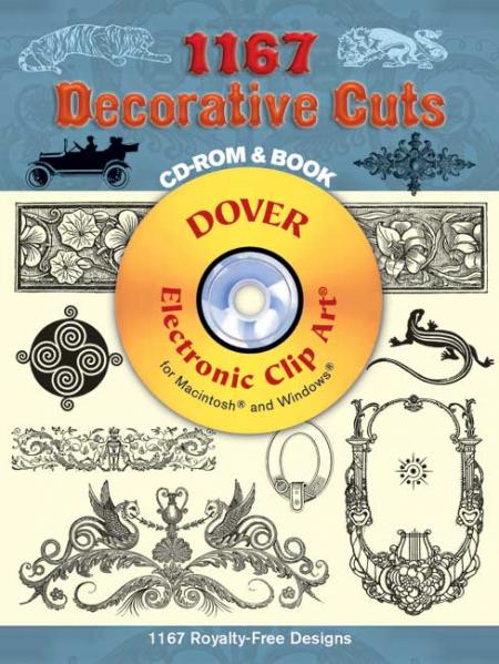 обложка книги 1167 Decorative Cuts книга 1167 Decorative Cuts, автор: Carol Belanger Grafton