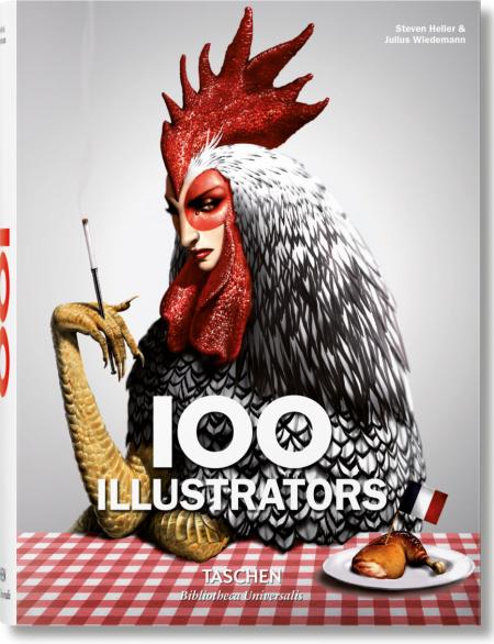 обложка книги 100 Illustrators книга 100 Illustrators, автор: Steven Heller, Julius Wiedemann