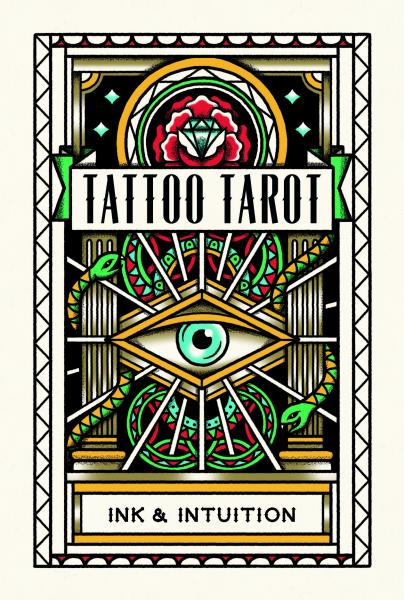обложка книги Tattoo Tarot: Ink & Intuition книга Tattoo Tarot: Ink & Intuition, автор: Diana McMahon-Collis, MEGAMUNDEN