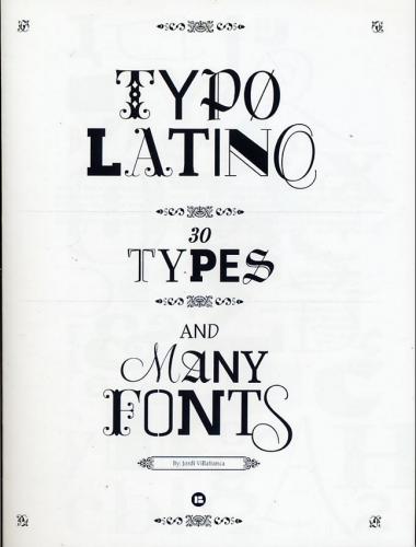 обложка книги Typo Latino книга Typo Latino, автор: Jordi Villafranca