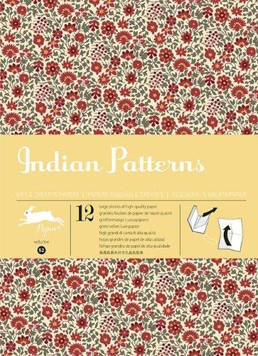 обложка книги Indian Patterns: Gift Wrapping Paper Book Vol. 52 книга Indian Patterns: Gift Wrapping Paper Book Vol. 52, автор: Pepin van Roojen