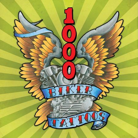 книга 1000 Biker Tattoos, автор:  Sara Liberte