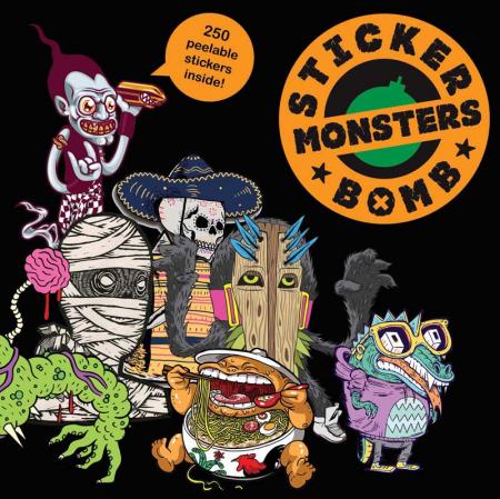 книга Stickerbomb Monsters: Studio Rarekwai, автор: Studio Rarekwai