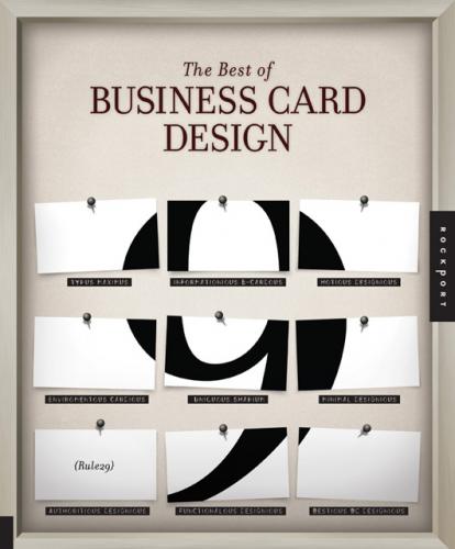 обложка книги The Best of Business Card Design 9 книга The Best of Business Card Design 9, автор: Rule29