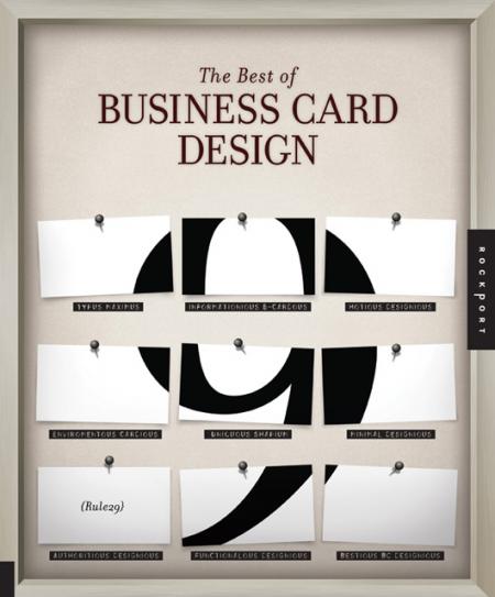 книга The Best of Business Card Design 9, автор: Rule29