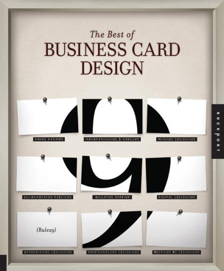 обложка книги The Best of Business Card Design 9 книга The Best of Business Card Design 9, автор: Rule29