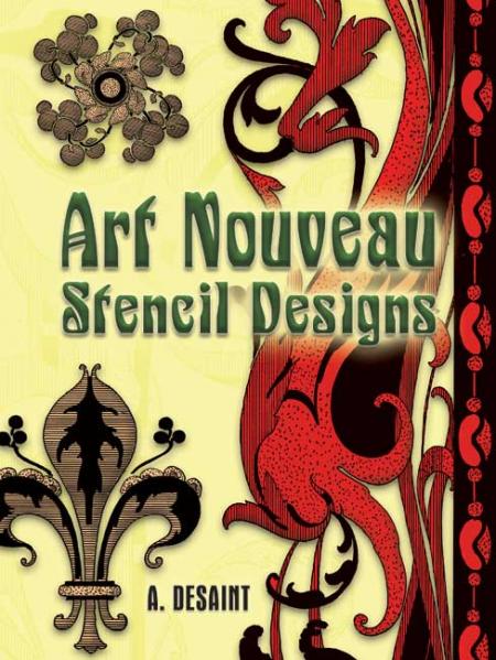 обложка книги Art Nouveau Stencil Designs книга Art Nouveau Stencil Designs, автор: